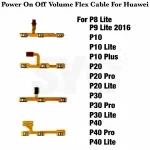 1 BackShell Power On Off Volume Side Button Key Flex Cable Huawei P8 P9 P10 P20 P30 P40 Lite E 5G Pro Plus 2016 Bangladesh (New)