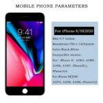 OEM For iPhone SE2020 A2298 For iPhone 8 LCD Display Touch Screen Digitizer Assembly Repair Kit A2275 A2296 A1863 A1905 LCD (New)