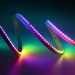 SK6812 4020 LED Side Emitting LED Strip 60leds/m WS2812B IC Addressable 8mm Thin Light Tape Non-waterproof DC5V 1m-5m (New)