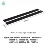 Week Aqua Lighting Shade Barrier M V Series Aquarium Light Aquariums & Accessories (New)