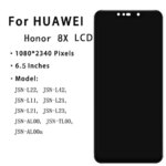OEM Display Huawei Honor 8X LCD JSN-L22 JSN-L21 Touch Screen Digitizer Honor 8X Display With Frame Replacement Part (New)