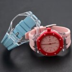 Mod Kit Transparent Watch Case+Silicone Strap for Swatch X AP Royal POP Pocket Watch Change Wristband Accessories X AP Royal POP (New)
