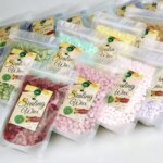 100pcs Octagonal Wax Bead Wedding Birthday Invitation Letter Made for Envelope Stamps (New)