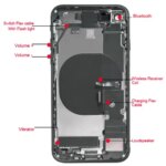 100% Working Pulled Parts NFC WiFi GPS Cellular Antenna Flex for iPhone 8 8 Plus Se 2020 WI-FI Signal Flex Cable Replacement (New)