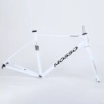 MOSSO 700TCS 700C Road Frame Disc Brake Road Bike Aluminum Alloy Frame with Fork 12x142mm Thur Axle Frame Bicycle Parts (New)