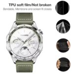 Hydrogel Film Universal Round Watch Screen Protector Film 1-5Pcs 26-46mm 29mm 30mm 31mm 32mm 33mm 34mm 35mm 36mm 37mm 38mm 39mm (New)