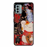 3D Relief Emboss Case For Nokia G42 G310 C210 C300 C110 G22 C12 C32 C22 G100 Black Silicone Soft Back Cover Case Coque Funda Bag (New)