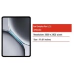1161 inch New OnePlus Pad LCD OPD2203 Display Touch Screen Digitizer 1+Pad Display Replacement Repair Parts (New)