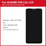 AMOLED HUAWEI P30 Lite LCD Display Touch Screen Digitizer Assembly Replacement Huawei P30Lite Nova 4e MAR-LX1M AL00 (New)