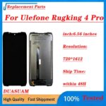 Ulefone Rugking 4 Pro LCD Touch Screen Assembly 656 Inch HD+ Digitizer Full Test Replacement Repair Parts (New)