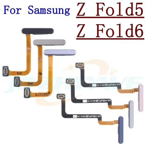 Sa322eb0a47884c7c80cadc3b40484f42e_480x480q75 Touch ID Connect Home Button Scanner Samsung Galaxy Z Fold5 Fold6 Fold 5 6 F946 F956 Fingerprint Sensor Flex Cable Parts (New) - Image 1