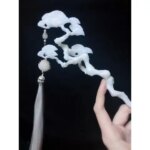 Props of Pine and Cypress Dust Imitation Jade Accessories Antique Style Falling Off (New)