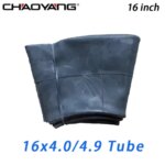CHAOYANG 16x4.0/4.9 Fat Tire Inner Tube 16" Bicycle Camera Butyl Rubber approx 310g Replacement Tube (New)