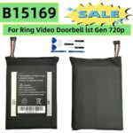 SALE 1 10 5000mAh B15169 Battery Ring 1st Electronic Entrance Guard Doorbell 5 wire Plug Ring Stick Up Cam Bangladesh (New)