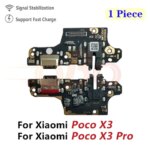 USB Charging Dock Board For Xiaomi Poco X2 X3 X4 X5 X6 Pro GT 5G Charger Port Connector Flex Cable Repair Parts (1PC) (New)