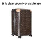 Luggage Cover for 50CM 55CM 70CM Suitcase Dustproof Protecter Transparent Covers Thickness PVC Travel Accessories Custom Clear (New)