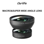 Ouelife 2 in 1 Camera Lens Detachable 0.45x Wide Angle Lens + Macro Lens Ourlife AC600 AC610 AC700 AC800 Digital Camera Bangladesh (New)