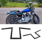 Universal 7/8 22mm Z Drag Motorcycle Handlebar for Honda Suzuki Yamaha Kawasaki Harley Chopper Cruisers Bobber (New)
