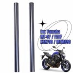 EU QUALITY 2xMotocycle Front Inner Fork Leg Tubes 41x577mm For Yamaha MT-07 MT07 2014-2024 FZ-07 FZ07 2014-2017 XSR700 2016-2023 (New)