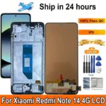 AMOLED For Xiaomi Redmi Note 14 4G LCD Display