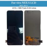 Super AMOLED 659 Display vivo NEX S LCD Display Touch Screen Digitizer Assembly Vivo NEX S 1805 LCD Screen Repalcement (New)