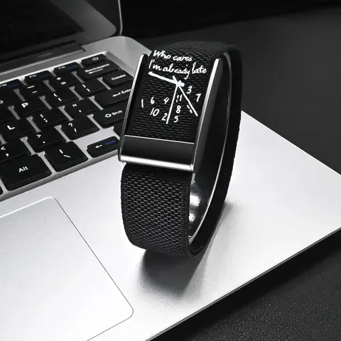 Sa4d4e9d694e04f789cbfd8679b97a436Q_480x480q75 Nylon Loop Straps Outdoors Sports Wristb Soft Printed Watch B Google Fitbit Air Change To Whoop 50 Women Men (New) - Image 1