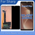 Sharp Aquos Sense7 plus 64 AMOLED LCD Display Touch Screen Digitizer Replacement repair Part Sense7plus A208SH (New)