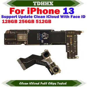 Sa4e61e829d554a08a0f4e295745b274d2_300x300q75 American Version Working Motherboard Clean iCloud iPhone 13 Mainboard With/No Face ID Chips Support Update Logic Board Bangladesh (New) - Image 1