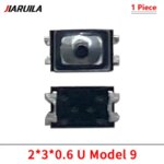 5-1500Pcs 2*3*06 U Model 9 Power On Off Inner Button Control Micro Switch SMD Huawei OPPO Xiaomi mobile phone Volume Switch (New)