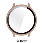 Tempered Glass+Case For OnePlus Watch 3 43mm SmartWatch Around Screen Protector PC Bumper For Oppo Watch X2 Mini Accessories (New)