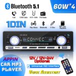 Car Mp3 Bluetooth Radio Dual USB Socket With Fast Charging Function Truck 24v Fm Wireless Card Reader 12v High Fidelity (New)