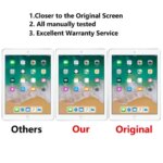 LCD Touch Screen Apple iPad 6 6th Gen A1954 A1893 iPad 97 2018 Assembly Digitizer Front Glass Display Panel Replacement (New)