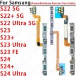 Samsung Galaxy S22 S23 S24 Ultra FE S22+ S23+ S24+ 5G S901 S711 Side Button Switch Volume Key Power On Off Flex Cable Parts Bangladesh (New)