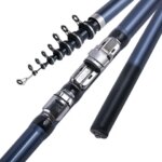 Goture Telescopic Surf Spinning Rod 3.6m 4.5m 5.4m 6.3m Ultralight Carbon Travel Surfcasting Shore Casting Rock Fishing Pole (New)