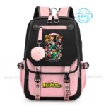My Hero Academia Anime Print Student Backpack Lightweight Casual Daypack for Girls School Travel (New)