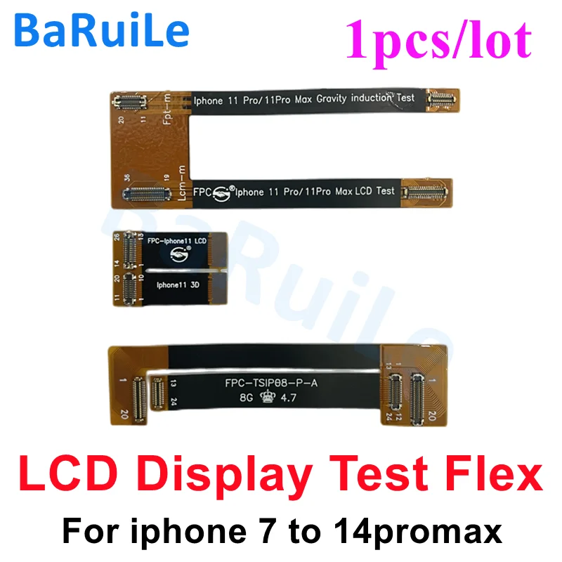 Sa5867393ac9c467e98615ee6e5c7c4f9h LCD Display Test Flex Cable iPhone 11 12 13 14 - Image 1