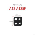 2PCS Lot Samsung Galaxy A12 A125F Back Lens Rear Camera Glass Lens Mirror (New)