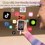 Insta360 Snap Selfie Screen 3.5" Phone Monitor with Fill Light USB-C Screen Mirroring for iPhone Android 4K Preview (New)