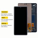 AMOLED Samsung Galaxy S20 FE G780F LCD Display Touch Screen Digitizer with Frame Samsumg S20FE 5G G781B LCD Replacement (New)