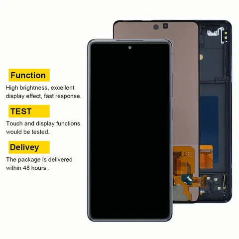 Sa5da3549067c4a24bd0dcc52423c622aR_480x480q75 AMOLED Samsung Galaxy S20 FE G780F LCD Display Touch Screen Digitizer with Frame Samsumg S20FE 5G G781B LCD Replacement (New) - Image 1