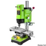 Bench Drill Milling Machine Variable Speed Drilling Chuck Base 3-16mm DIY Wood Metal Grade Drilling Machine Power Tools (New)