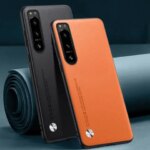 Luxury PU Leather Case Sony Xperia 5 IV 5IV Back Cover Silicone Shockproof Full Protection Phone Case Sony Xperia5 IV (New)