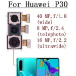 Original Huawei P30 ELE-AL00 -TL00 Front Rear View Back Camera Frontal Main Facing Small Camera Module Flex Replacement Part (New)