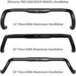 PRO Gravel Discover Aluminum Road bicycle handlebar (New)