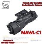 MAWL Nylon full feature version MAWL-C1 AR15 flashlight X300 M600C XC2 tactical flashlight MAWLC1 (New)
