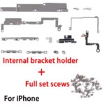 Internal Metal Bracket Holder Shield + Full Set Screw For iPhone 6 6P 6s 7 8 Plus X XR XS Max 11 Pro Max Small Parts Replacement (New)