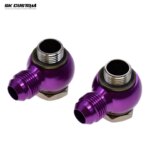 SK CUSTOM Al Alloy Banjo Adaptor Bolt Fitting Male AN8 AN10 Ball Adapter M18 M221.5 360° Rotating Swivel Fitting For Oil Hose (New)