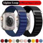 Nylon Alpine Loop Strap for Apple Watch Ultra 3 2 49mm 11 10 42mm 46mm 9 8 7 45mm 41mm Bracelet Wristband iWatch 6 5 4 SE3 Belt (New)