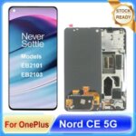 6.43 Fluid AMOLED OnePlus Nord CE 5G LCD Display Touch Screen Digitizer Assembly Replacement Parts EB2101 EB2103 Bangladesh (New)
