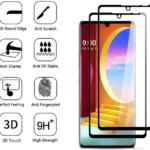 2 4Pcs HD Tempered Glass LG Velvet 5G LG G9 LM-G900N LM-G900EM Screen Protector Glass (New)